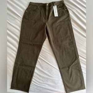 Khaki green pants. Kotn brand. Size 16. Never worn